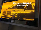 Sharp LJ512U25 Display Repair Evaluation by Capetronics