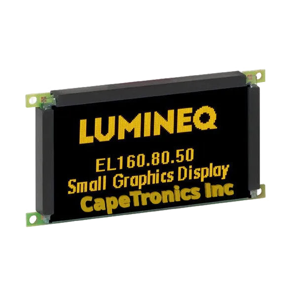 Lumineq® EL160.80.50 ET Part number 996-0267-18LF | CapeTronics EL Displays
