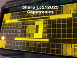 Sharp LJ512U25 Display Repair Evaluation by Capetronics